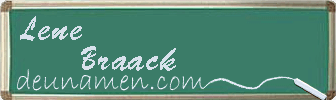 Lene Braack Visitenkarte